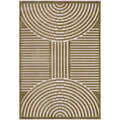 Carter Lake Modern Brown Washable Area Rug