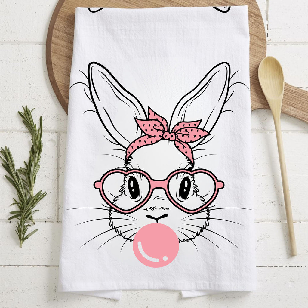 Bubblegum Bunny Towel