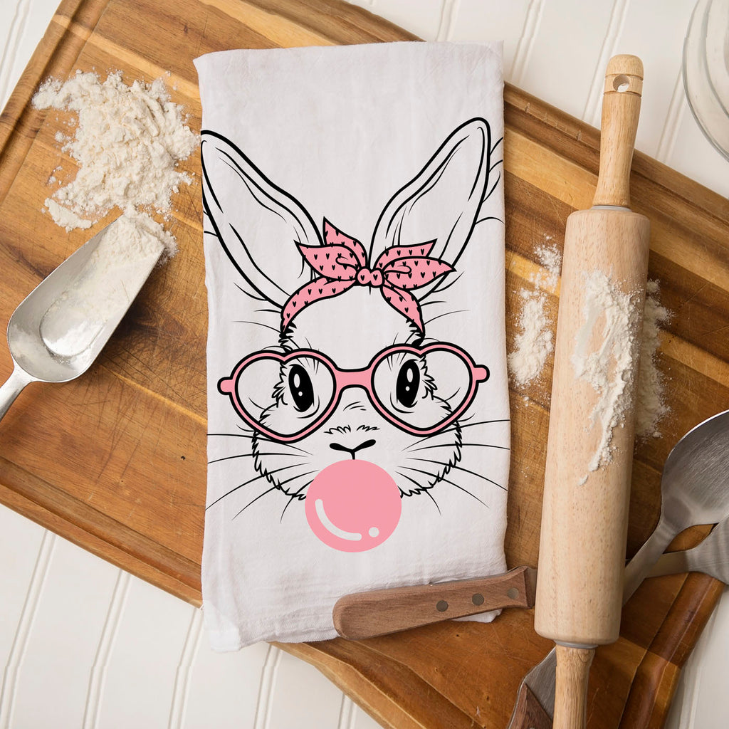 Bubblegum Bunny Towel